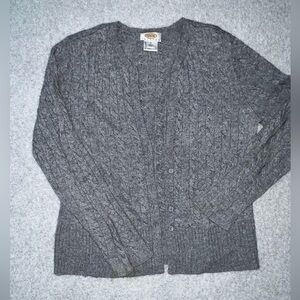 Talbots vintage Women's Gray cashmere blend-Size M